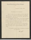 Nachlass Franz Steindachner, Brief von K. Lampert an Franz Steindachner (02.01.1912), Inv.Nr. 284.03, Seite 1
